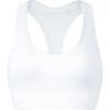 imageAUROLA Power Racerback Sport Bra for WomenSeamless Padded Active Workout Gym Yoga Crop Tank TopWhite