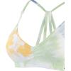 imageAUROLA Mercury Workout Sports Bras Women Athletic Removable Padded Backless Strapy Minimal Crop Top1 Tie Dye GreenBlueOrange
