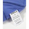 imageAUROLA Mercury Workout Sports Bras Women Athletic Removable Padded Backless Strapy Minimal Crop TopMercurysoliddazzling Blue