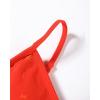 imageAUROLA Serpent Seamless Sports Bras for WomenBackless Padded Strappy Workout Gym Yoga Crop TopsSerpent Halloween Orange
