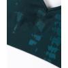 imageAUROLA Serpent Seamless Sports Bras for WomenBackless Padded Strappy Workout Gym Yoga Crop TopsSerpent Ponderosa Green