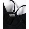 imageAUROLA Serpent Seamless Sports Bras for WomenBackless Padded Strappy Workout Gym Yoga Crop TopsSolidblack