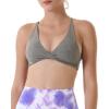 imageAUROLA Venus Women Sports Bras Backless Strappy Workout Bra Low Support Removable Padded Gym BrasFloralkhaki