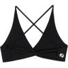 imageAUROLA Venus Women Sports Bras Backless Strappy Workout Bra Low Support Removable Padded Gym BrasVenussolidblack