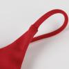 imageAUROLA Workout Sports Bras Women Athletic Removable Backless Strappy Criss Cross Light Support Gym Fitness Yoga Crop BraEarthpatternchili Red