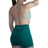 imageAUROLA Workout Sports Bras Women Athletic Removable Backless Strappy Criss Cross Light Support Gym Fitness Yoga Crop BraIce Flowersage Green