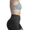 imageAUROLA Workout Sports Bras Women Athletic Removable Backless Strappy Criss Cross Light Support Gym Fitness Yoga Crop BraIce Flowersmoke Grey