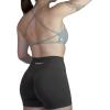 imageAUROLA Workout Sports Bras Women Athletic Removable Backless Strappy Criss Cross Light Support Gym Fitness Yoga Crop BraIce Flowersmoke Grey