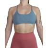 imageAUROLA Workout Sports Bras Women Athletic Removable Backless Strappy Criss Cross Light Support Gym Fitness Yoga Crop BraPack Ice Flowerarmy GreenDark GreyHaze Blue