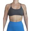 imageAUROLA Workout Sports Bras Women Athletic Removable Backless Strappy Criss Cross Light Support Gym Fitness Yoga Crop BraPack Ice Flowerarmy GreenDark GreyHaze Blue