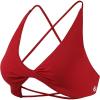 imageAUROLA Venus Women Sports Bras Backless Strappy Workout Bra Low Support Removable Padded Gym BrasVenussolidchili Red