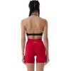 imageAUROLA 5quot Dream Workout Shorts for Women Soft Smooth Comfortable Stretch Active Shorts50 Chinese Red