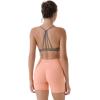 imageAUROLA 5quot Dream Workout Shorts for Women Soft Smooth Comfortable Stretch Active Shorts50 Peach Pink