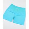 imageAUROLA Dream Collection Women Workout Shorts High Waist Gym Shorts Scrunch Butt Seamless Athletic ShortsBlue Atoll