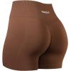 imageAUROLA Dream Collection Women Workout Shorts High Waist Gym Shorts Scrunch Butt Seamless Athletic ShortsCappuccino