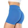 imageAUROLA Dream Collection Women Workout Shorts High Waist Gym Shorts Scrunch Butt Seamless Athletic ShortsDiva Blue