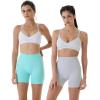 imageAUROLA Dream Collection Women Workout Shorts High Waist Gym Shorts Scrunch Butt Seamless Athletic ShortsGlacier Grey
