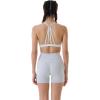 imageAUROLA Dream Collection Women Workout Shorts High Waist Gym Shorts Scrunch Butt Seamless Athletic ShortsGlacier Grey