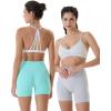 imageAUROLA Dream Collection Women Workout Shorts High Waist Gym Shorts Scrunch Butt Seamless Athletic ShortsGlacier Grey