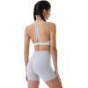 imageAUROLA Dream Collection Women Workout Shorts High Waist Gym Shorts Scrunch Butt Seamless Athletic ShortsGlacier Grey