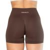 imageAUROLA Dream Collection Women Workout Shorts High Waist Gym Shorts Scrunch Butt Seamless Athletic ShortsJava Coffee
