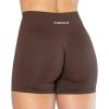 imageAUROLA Dream Collection Women Workout Shorts High Waist Gym Shorts Scrunch Butt Seamless Athletic ShortsJava Coffee