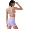 imageAUROLA Dream Collection Women Workout Shorts High Waist Gym Shorts Scrunch Butt Seamless Athletic ShortsLilac Breeze