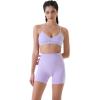 imageAUROLA Dream Collection Women Workout Shorts High Waist Gym Shorts Scrunch Butt Seamless Athletic ShortsLilac Breeze