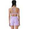 imageAUROLA Dream Collection Women Workout Shorts High Waist Gym Shorts Scrunch Butt Seamless Athletic ShortsLilac Breeze