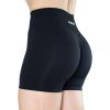 imageAUROLA Dream Collection Women Workout Shorts High Waist Gym Shorts Scrunch Butt Seamless Athletic ShortsPack Dark BlackJava CoffeeCappuccino