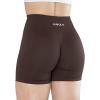 imageAUROLA Dream Collection Women Workout Shorts High Waist Gym Shorts Scrunch Butt Seamless Athletic ShortsPack Dark BlackSurf the WebJava Coffee