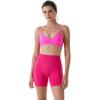 imageAUROLA Dream Collection Women Workout Shorts High Waist Gym Shorts Scrunch Butt Seamless Athletic ShortsPink