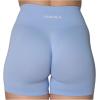 imageAUROLA Dream Collection Women Workout Shorts High Waist Gym Shorts Scrunch Butt Seamless Athletic ShortsSerenity Blue
