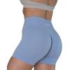imageAUROLA Dream Collection Women Workout Shorts High Waist Gym Shorts Scrunch Butt Seamless Athletic ShortsSerenity Blue