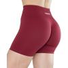 imageAUROLA Dream Collection Women Workout Shorts High Waist Gym Shorts Scrunch Butt Seamless Athletic ShortsTibetan Red