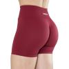 imageAUROLA Dream Collection Women Workout Shorts High Waist Gym Shorts Scrunch Butt Seamless Athletic ShortsTibetan Red