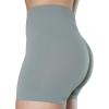 imageAUROLA Dream Collection Women Workout Shorts High Waist Gym Shorts Scrunch Butt Seamless Athletic ShortsUltimate Gray