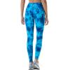imageAUROLA Dream Collection Workout Leggings for Women High Waist Seamless Scrunch Athletic Running Gym Fitness Active PantsBlue Fire Tie Dye