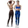 imageAUROLA Dream Collection Workout Leggings for Women High Waist Seamless Scrunch Athletic Running Gym Fitness Active PantsBlueblack Tie Dye