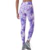imageAUROLA Dream Collection Workout Leggings for Women High Waist Seamless Scrunch Athletic Running Gym Fitness Active PantsFantasy Jacaranda Tie Dye