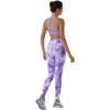 imageAUROLA Dream Collection Workout Leggings for Women High Waist Seamless Scrunch Athletic Running Gym Fitness Active PantsFantasy Jacaranda Tie Dye