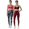 imageAUROLA Dream Collection Workout Leggings for Women High Waist Seamless Scrunch Athletic Running Gym Fitness Active PantsGreyblack Tie Dye