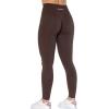 imageAUROLA Dream Collection Workout Leggings for Women High Waist Seamless Scrunch Athletic Running Gym Fitness Active PantsPackblackSurf the WebJava Coffee