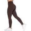imageAUROLA Dream Collection Workout Leggings for Women High Waist Seamless Scrunch Athletic Running Gym Fitness Active PantsPackblackSurf the WebJava Coffee