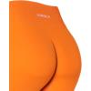 imageAUROLA Dream Collection Workout Leggings for Women High Waist Seamless Scrunch Athletic Running Gym Fitness Active PantsPersimmon Orange