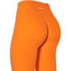 imageAUROLA Dream Collection Workout Leggings for Women High Waist Seamless Scrunch Athletic Running Gym Fitness Active PantsPersimmon Orange