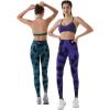 imageAUROLA Dream Collection Workout Leggings for Women High Waist Seamless Scrunch Athletic Running Gym Fitness Active PantsPurpleblack Tie Dye