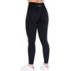 imageAUROLA Dream Collection Workout Leggings for Women High Waist Seamless Scrunch Athletic Running Gym Fitness Active PantsSet Blackasphalt Grey