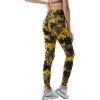 imageAUROLA Dream Collection Workout Leggings for Women High Waist Seamless Scrunch Athletic Running Gym Fitness Active PantsYellowblack Tie Dye