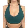 imageAUROLA Moon Seamless Halter Backless Sport Bra for Women Adjustable Padded Active Workout Gym Yoga Crop Tank TopDeep Deal